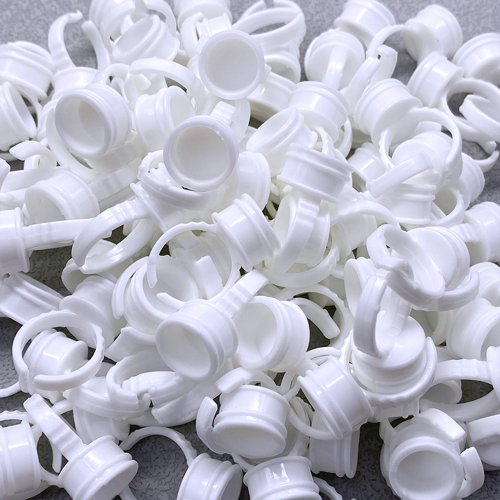 100Pcs Disposable Glue Ring Cu - огляд і ціна Eyelash Extension Last
