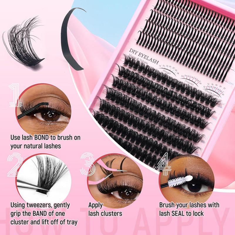 1 Box False Eyelashes Clusters - огляд і ціна Eyelash Extension Individual