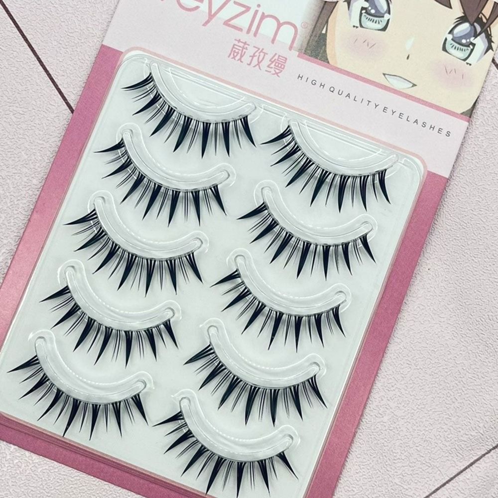 5 Pairs Pack Japanese Cosplay  - огляд і ціна Eyelash Extension Japanese