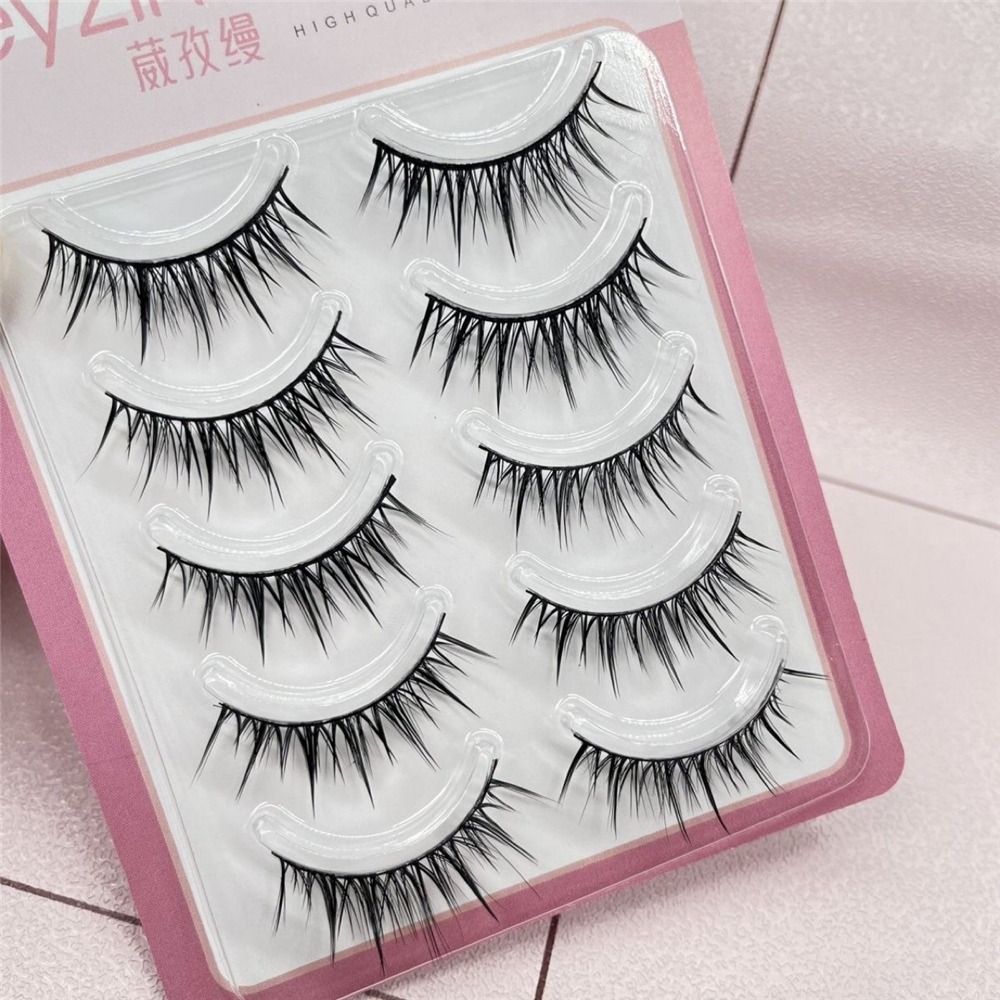 5 Pairs Pack Japanese Cosplay  - огляд і ціна Eyelash Extension Japanese