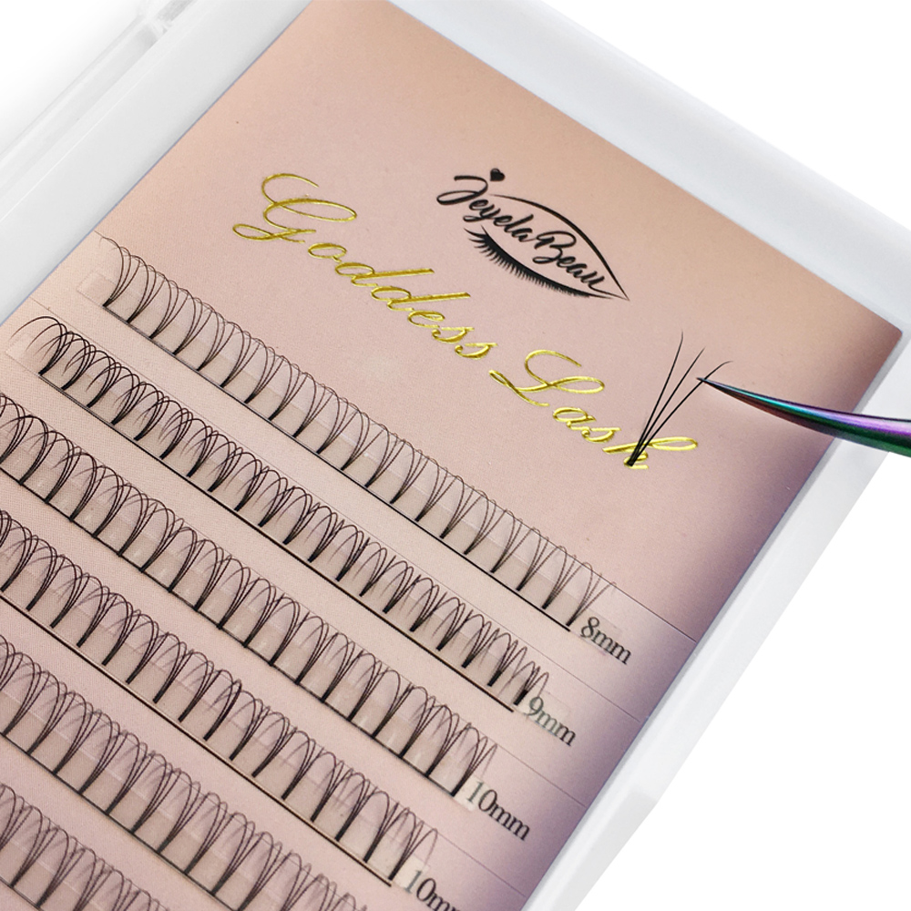 Goddess 3D Premade Fan Eyelash - огляд і ціна Eyelash Extension Russian Volume