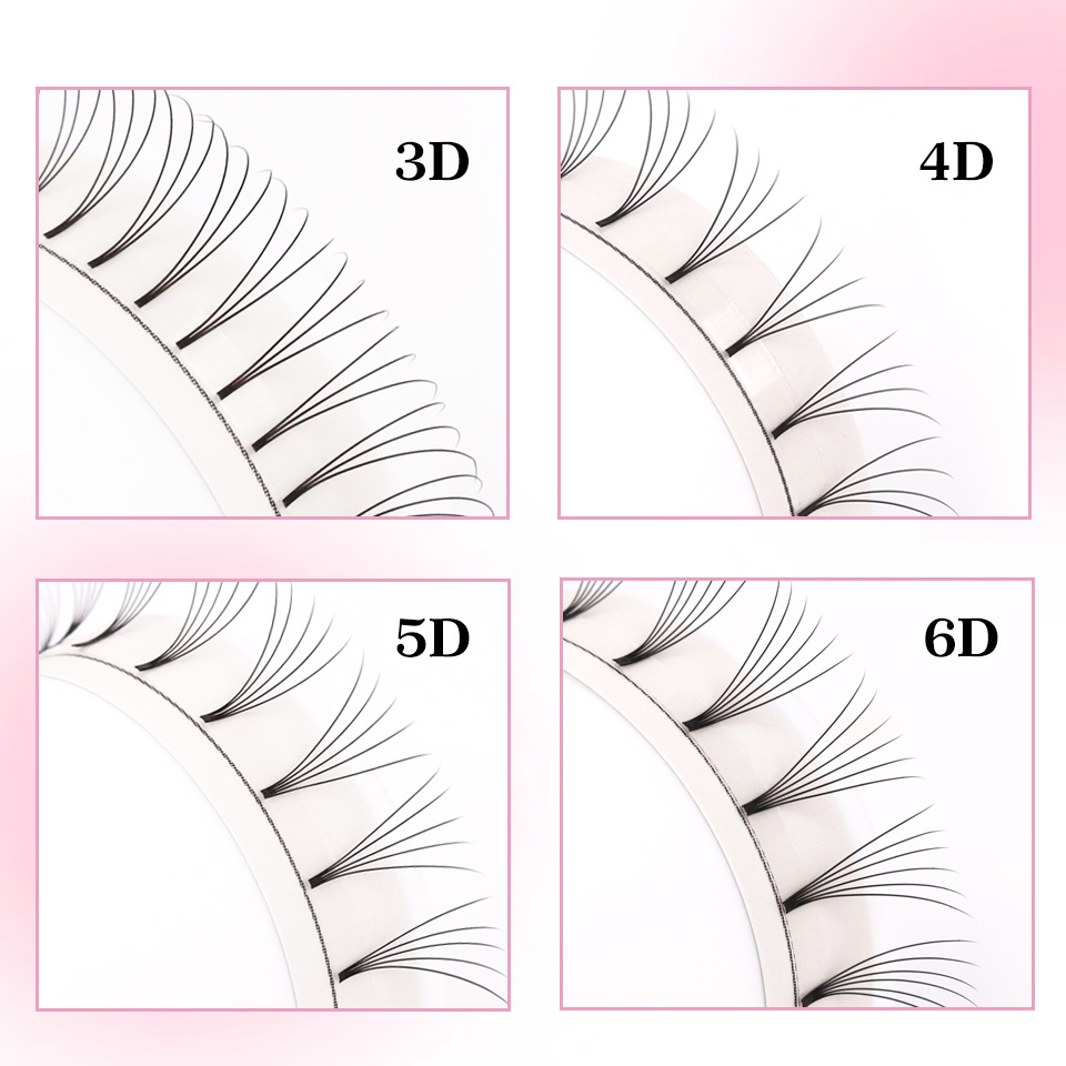 AGUUD Soft Natural Premade Vol - огляд і ціна Eyelash Extension Russian Volume