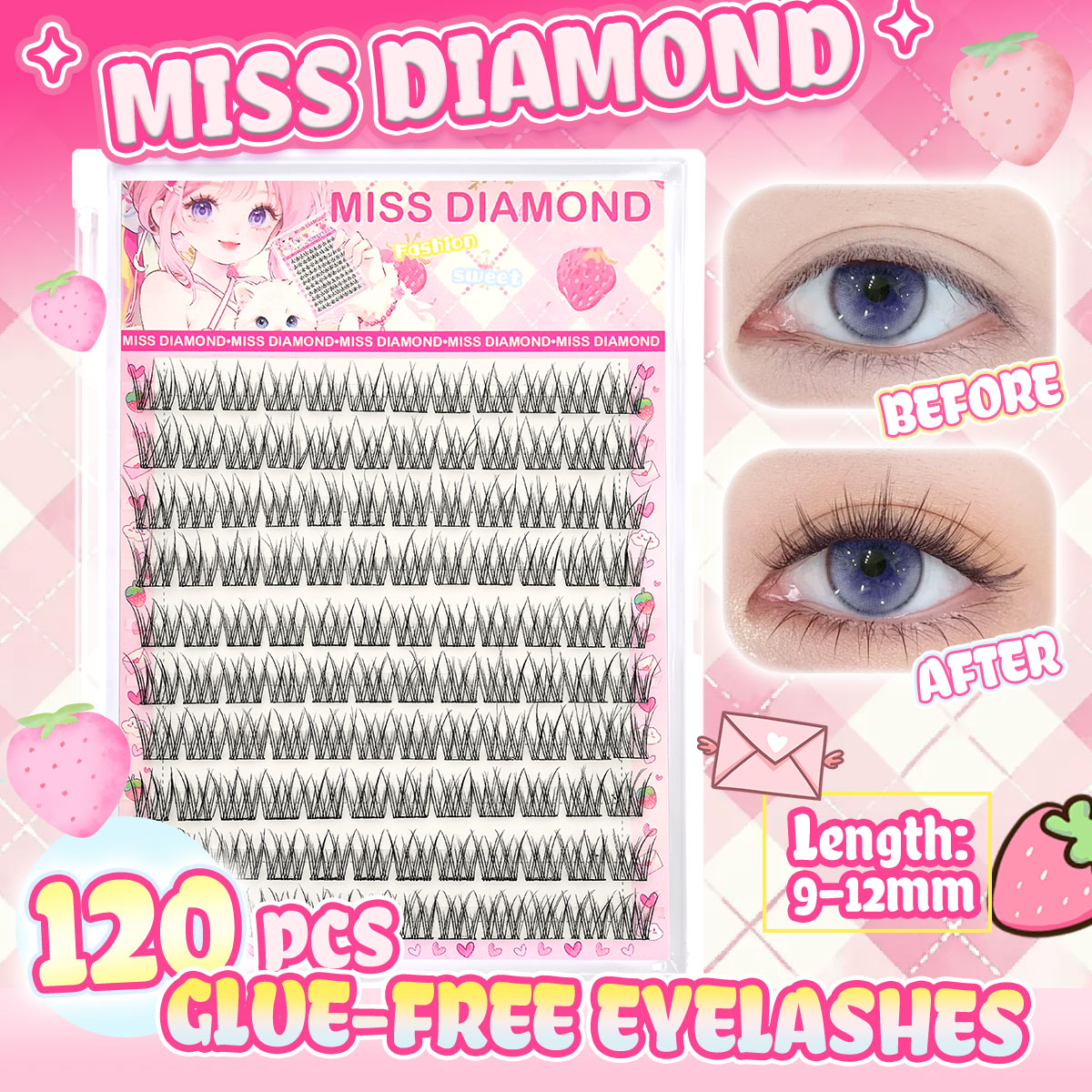 Fish Eyeslash Extension Person - огляд і ціна Eyelash Extension Japanese