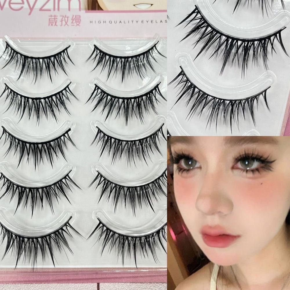 5 Pairs Pack Japanese Cosplay  - огляд і ціна Eyelash Extension Japanese