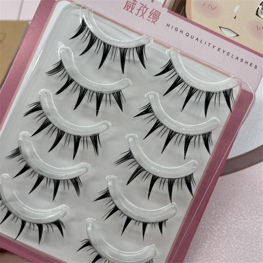 5 Pairs Pack Japanese Cosplay  - огляд і ціна Eyelash Extension Japanese