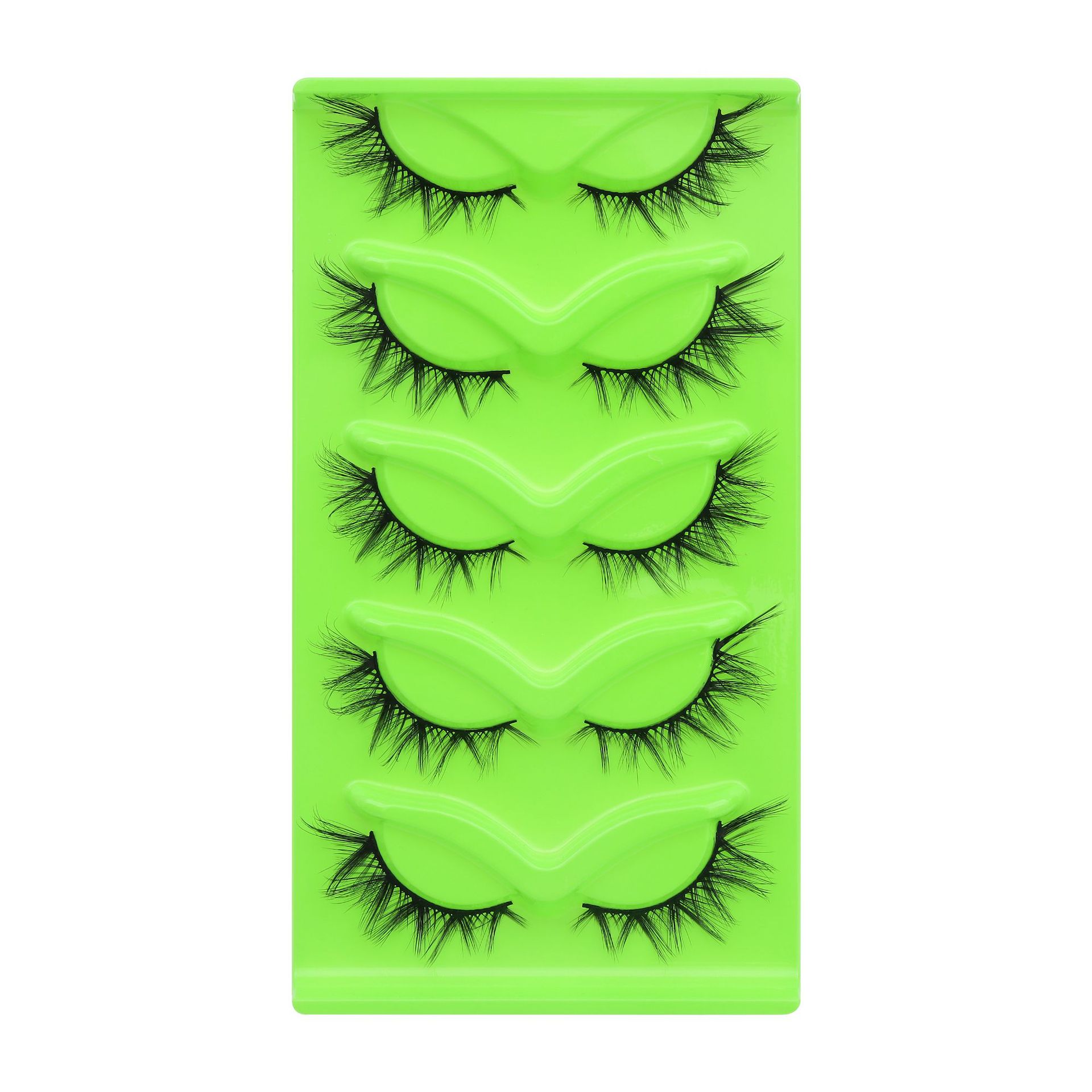 5 Pairs Thick Fluffy False Eye - огляд і ціна Eyelash Extension Japanese