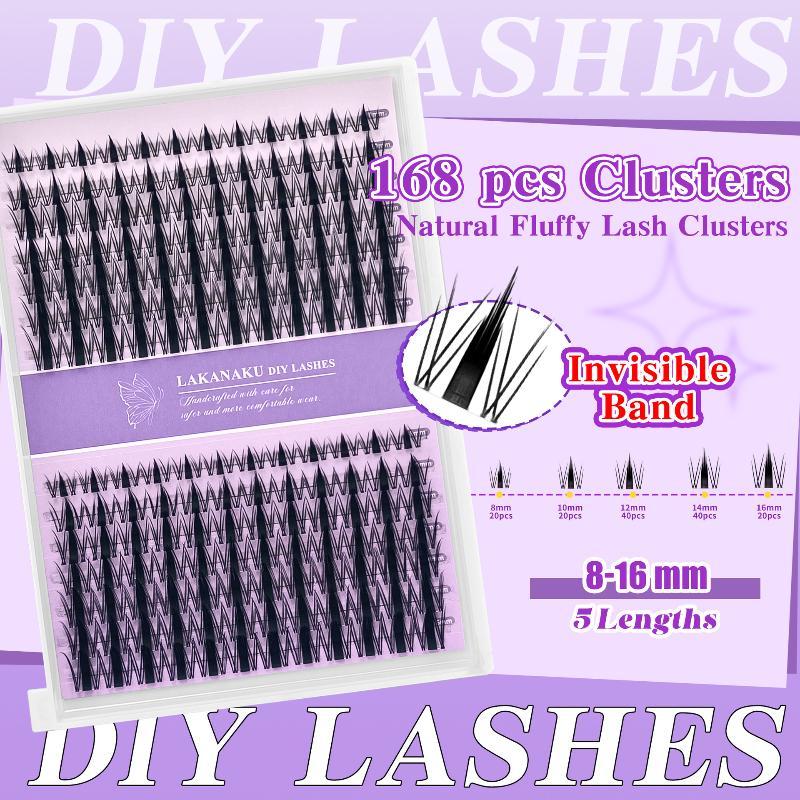 Natural Eyelashes Lashes Clust - огляд і ціна Eyelash Extension Individual