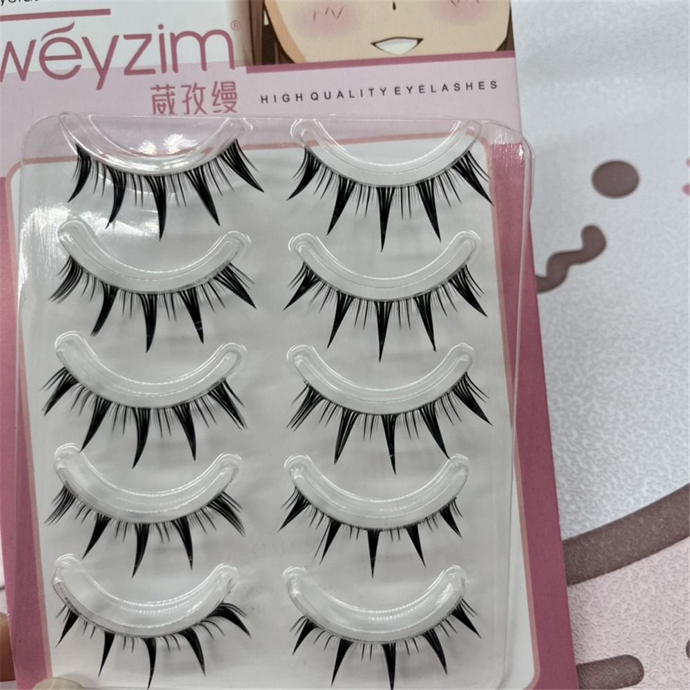 5 Pairs Pack Japanese Cosplay  - огляд і ціна Eyelash Extension Japanese