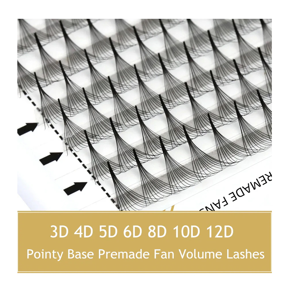 RUJADE Pointy Narrow Base Prem - огляд і ціна Eyelash Extension Russian Volume