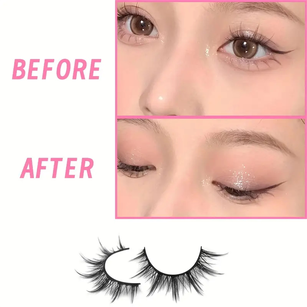 10 Pairs Manga Anime Lashes Na - огляд і ціна Eyelash Extension Japanese