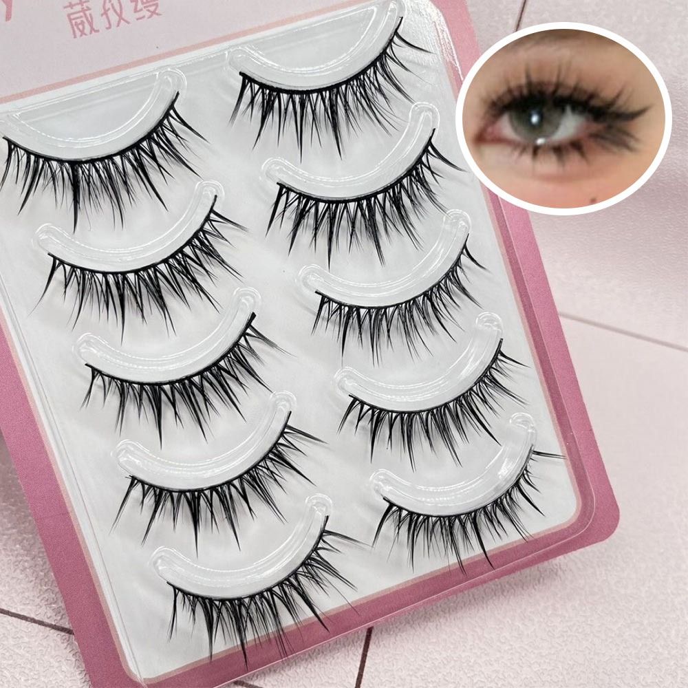 5 Pairs Pack Japanese Cosplay  - огляд і ціна Eyelash Extension Japanese