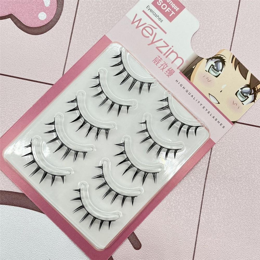 5 Pairs Pack Japanese Cosplay  - огляд і ціна Eyelash Extension Japanese