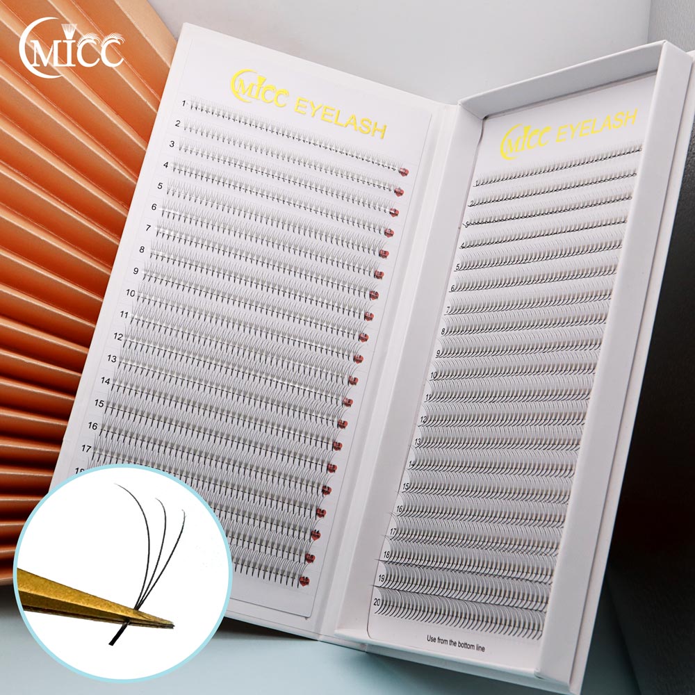 40Line 2D 1600 Fans 20D XXL Tr - огляд і ціна Eyelash Extension Russian Volume