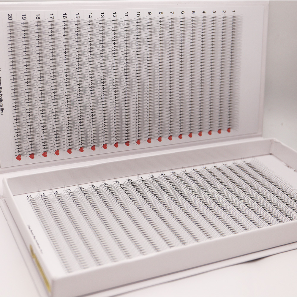 40Line 2D 1600 Fans 20D XXL Tr - огляд і ціна Eyelash Extension Russian Volume