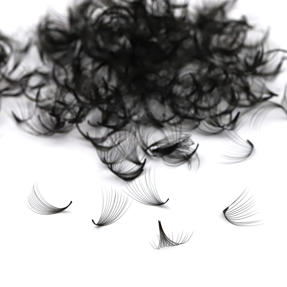 AGUUD 7mm Thin Pointy Base Rus - огляд і ціна Eyelash Extension Russian Volume