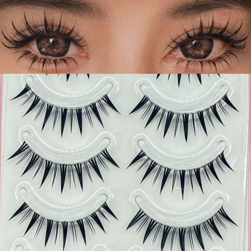 5 Pairs Pack Japanese Cosplay  - огляд і ціна Eyelash Extension Japanese