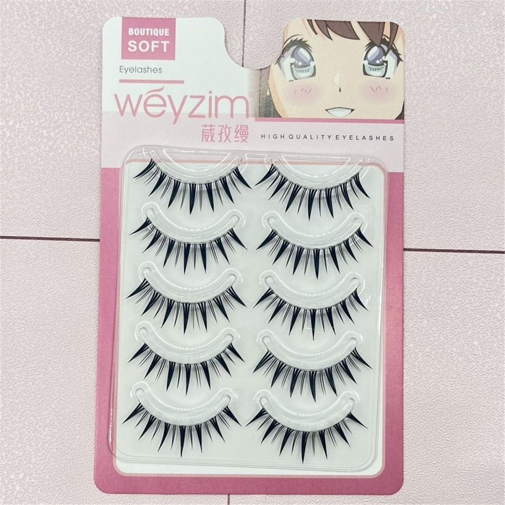 5 Pairs Pack Japanese Cosplay  - огляд і ціна Eyelash Extension Japanese