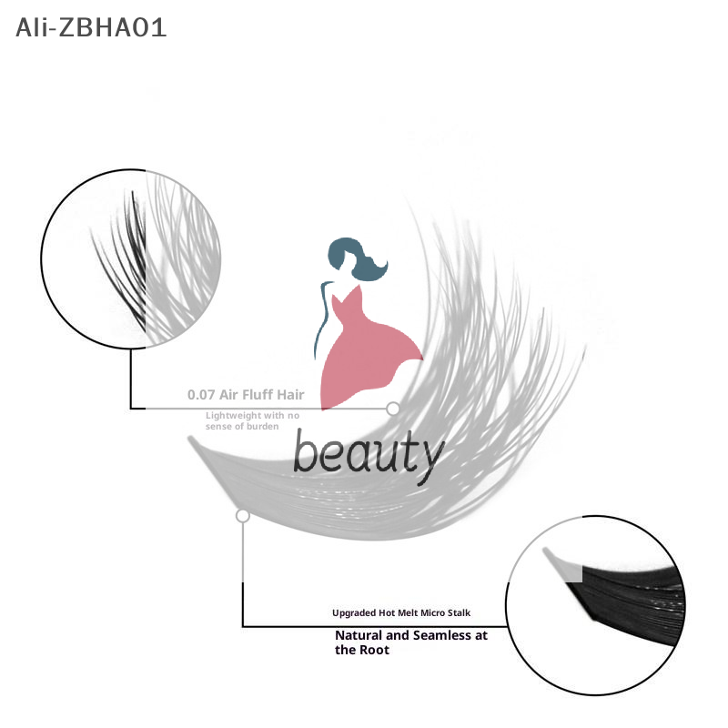 3D Faux Mink Lashes Wispy Eyel - огляд і ціна Eyelash Extension Individual
