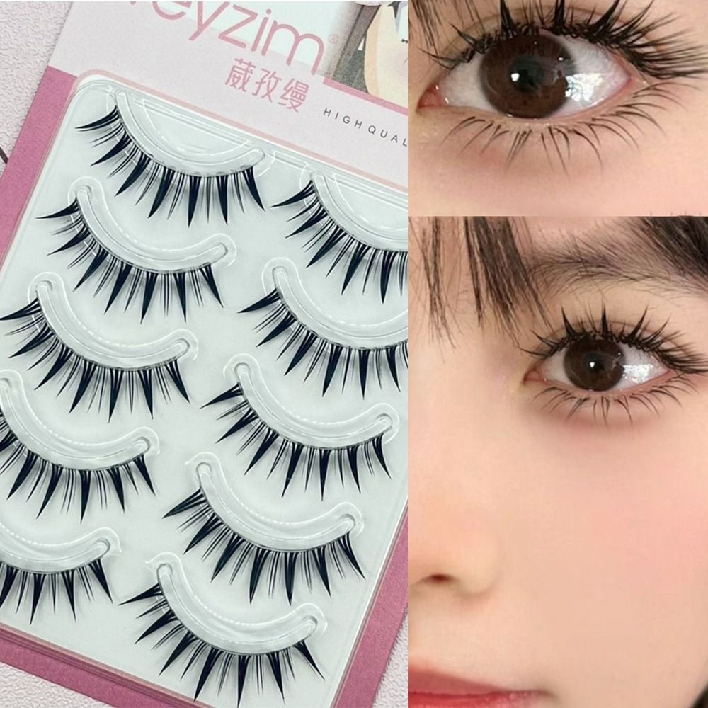 5 Pairs Pack Japanese Cosplay  - огляд і ціна Eyelash Extension Japanese