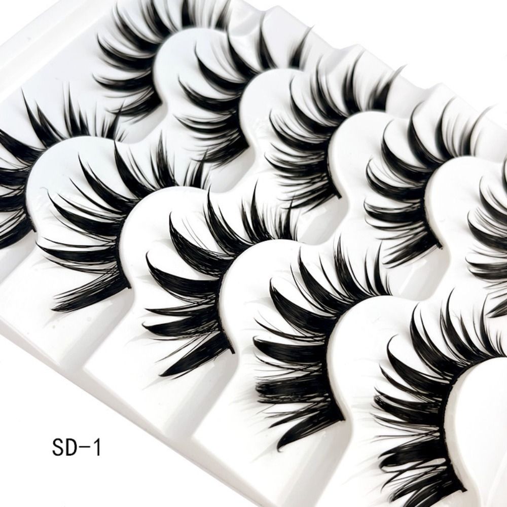 5Pairs Eyelashes Cos Dance Per - огляд і ціна Eyelash Extension Japanese