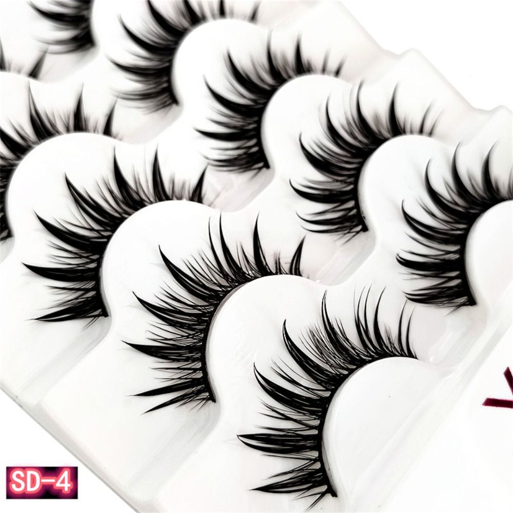 5Pairs Eyelashes Cos Dance Per - огляд і ціна Eyelash Extension Japanese