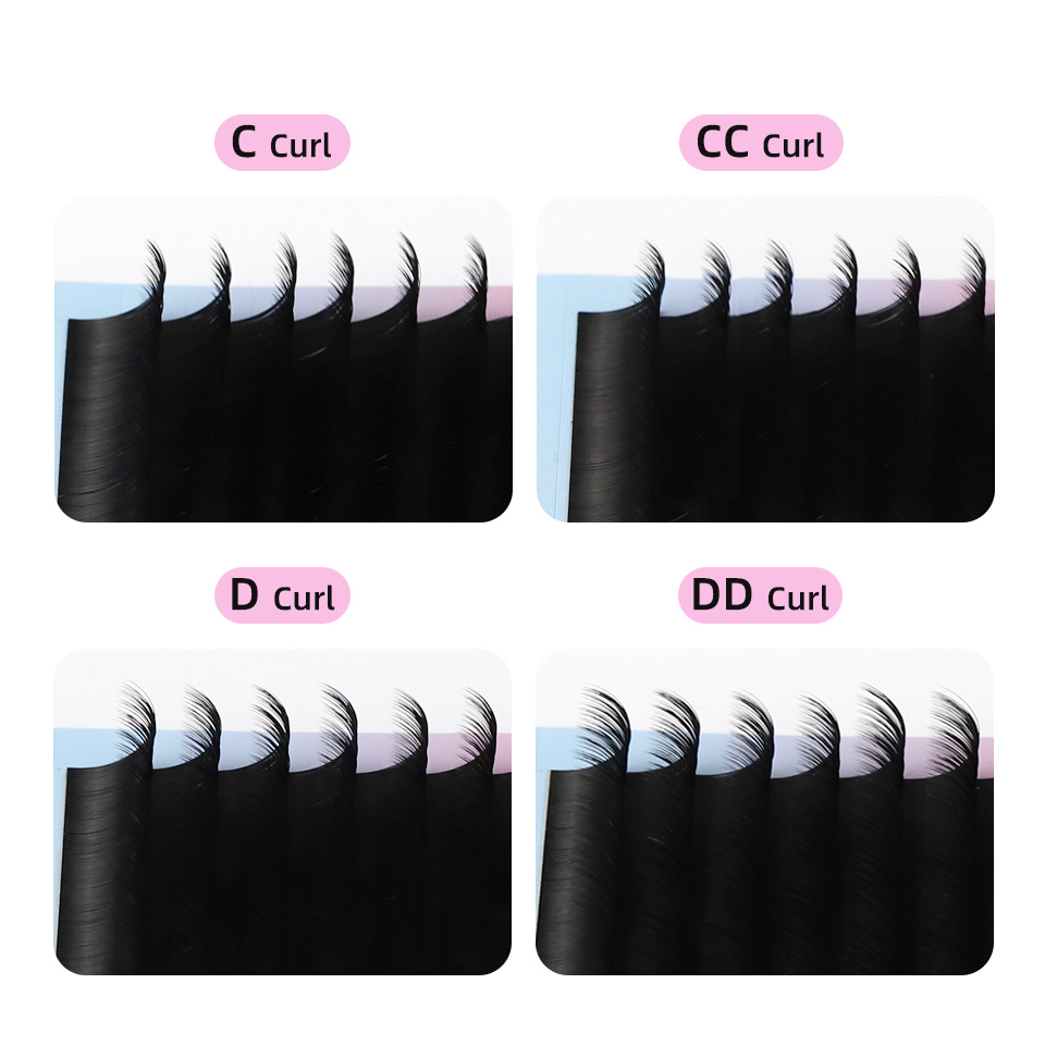 RUJADE 5 Cases/Lot False Eyela - огляд і ціна Eyelash Extension Russian Volume