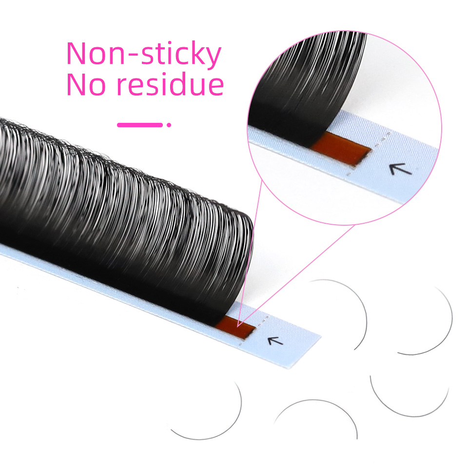 RUJADE 5 Cases/Lot False Eyela - огляд і ціна Eyelash Extension Russian Volume